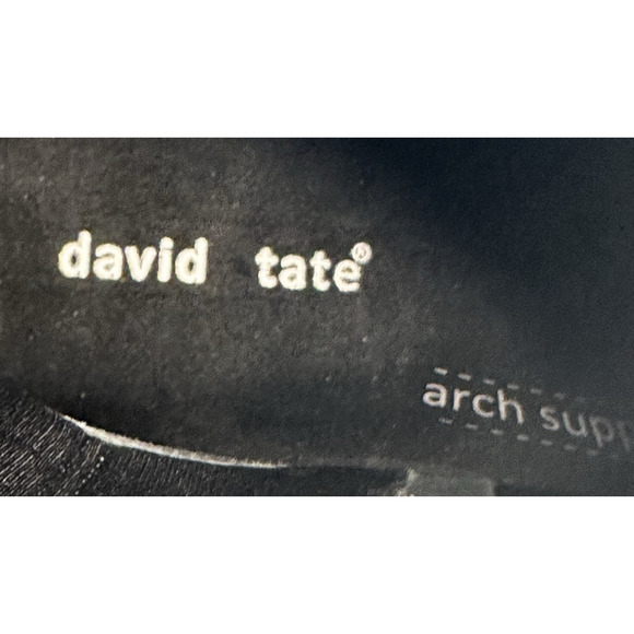 David Tate Luxe Black Leather Chelsea Boots Booties Womens Size 8W Wide New $210 - Picture 9 of 11